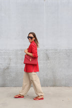 Lena cargo trousers beige