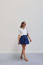 Lilith dark denim skirt