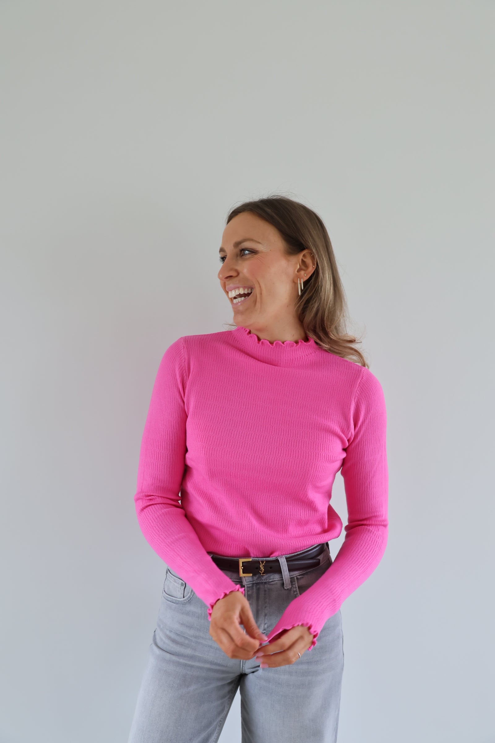 Julia pulletje fuchsia