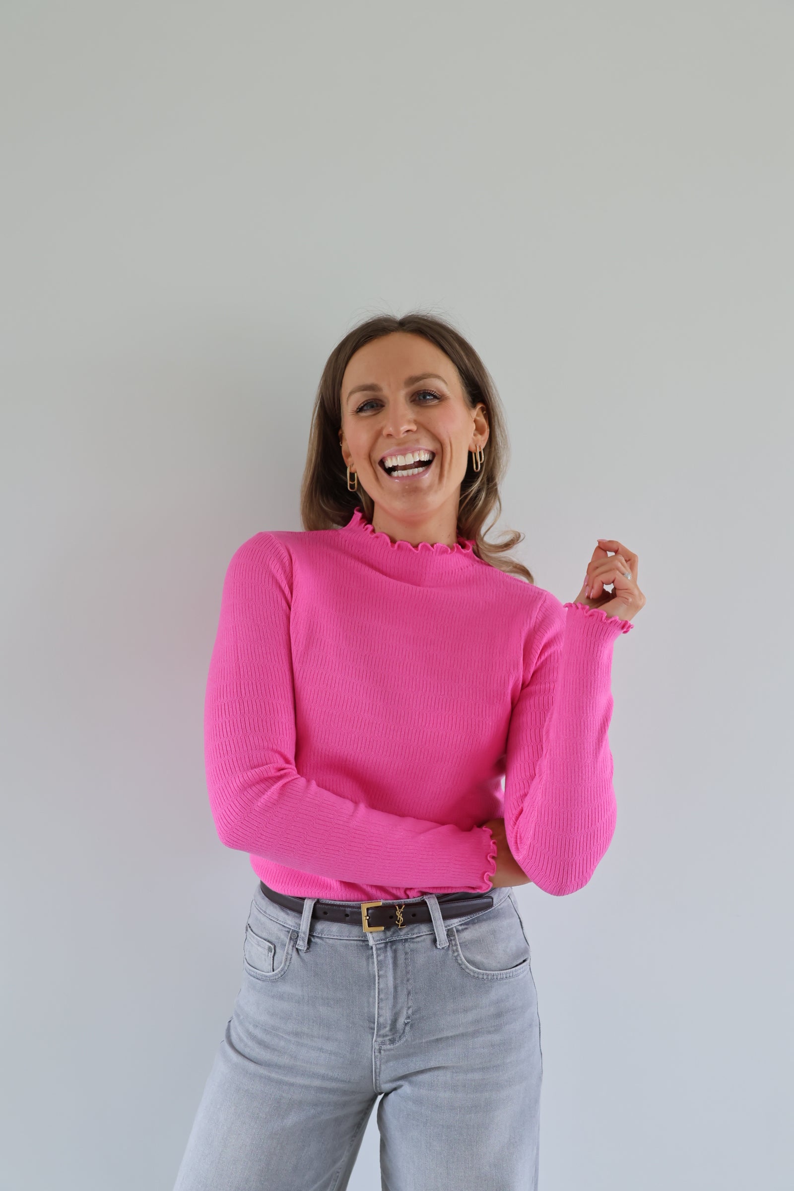 Julia pulletje fuchsia