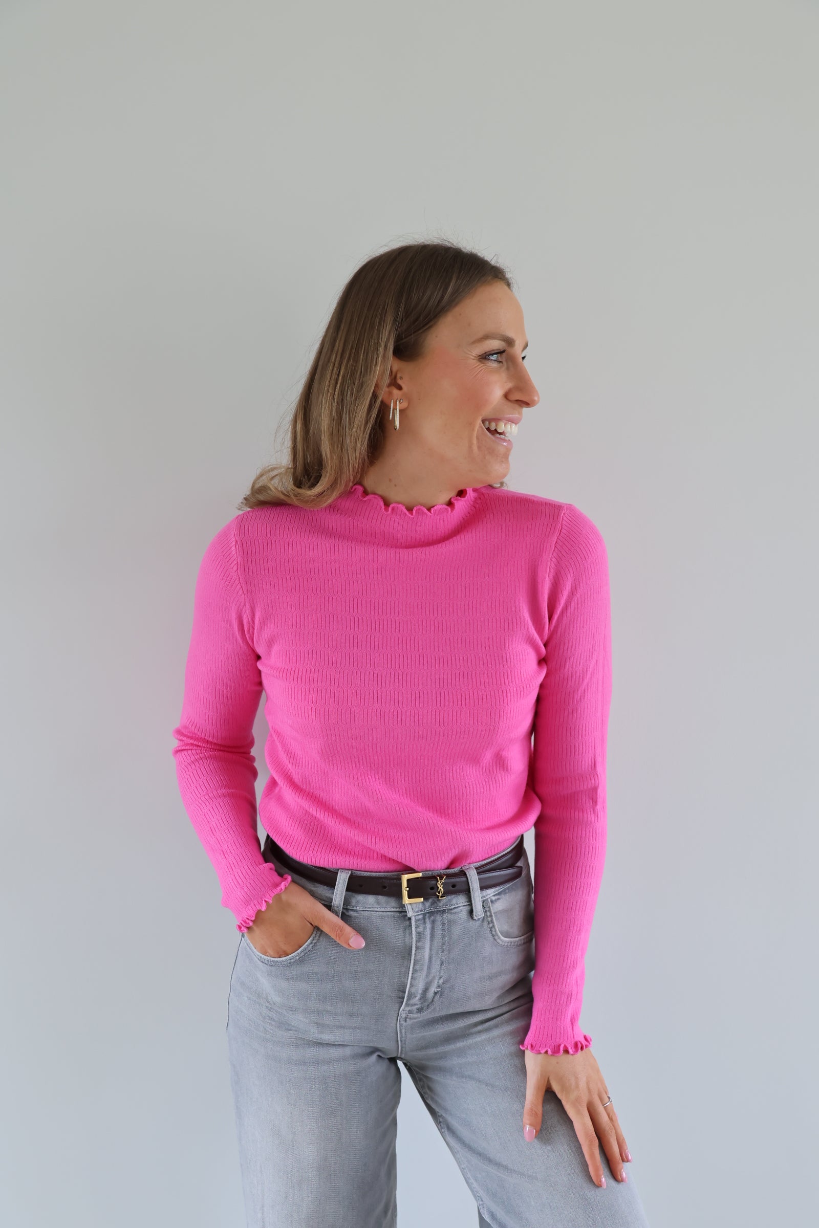 Julia pulletje fuchsia