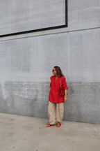 Lena cargo trousers beige
