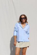 Célina plooirokje beige