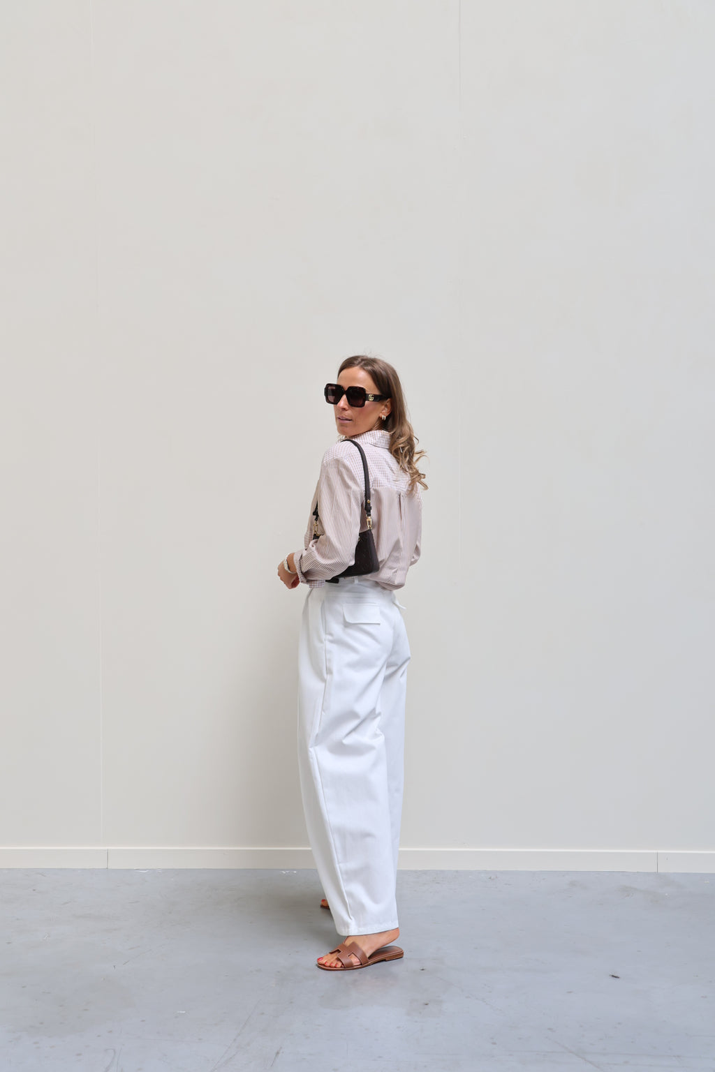 Otille balloon broek wit