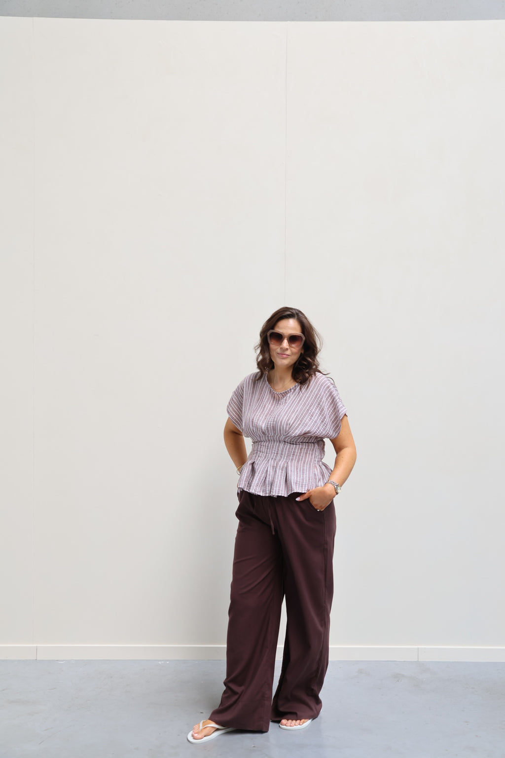 Elodie pantalon bruin