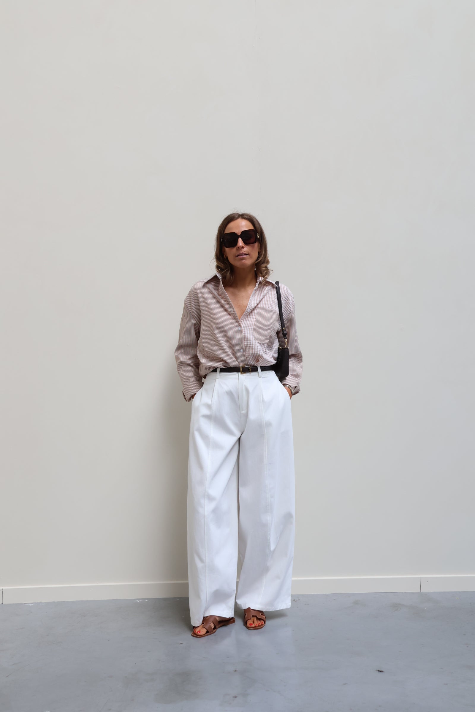 Otille balloon broek wit