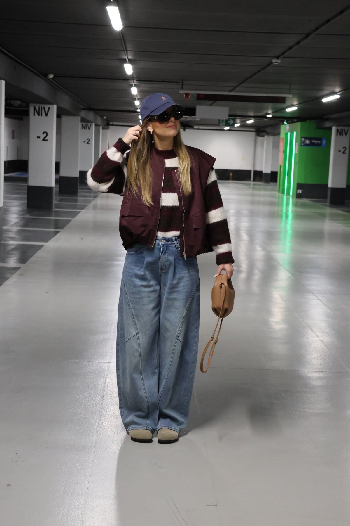 Faye mouwloos vestje bordeaux