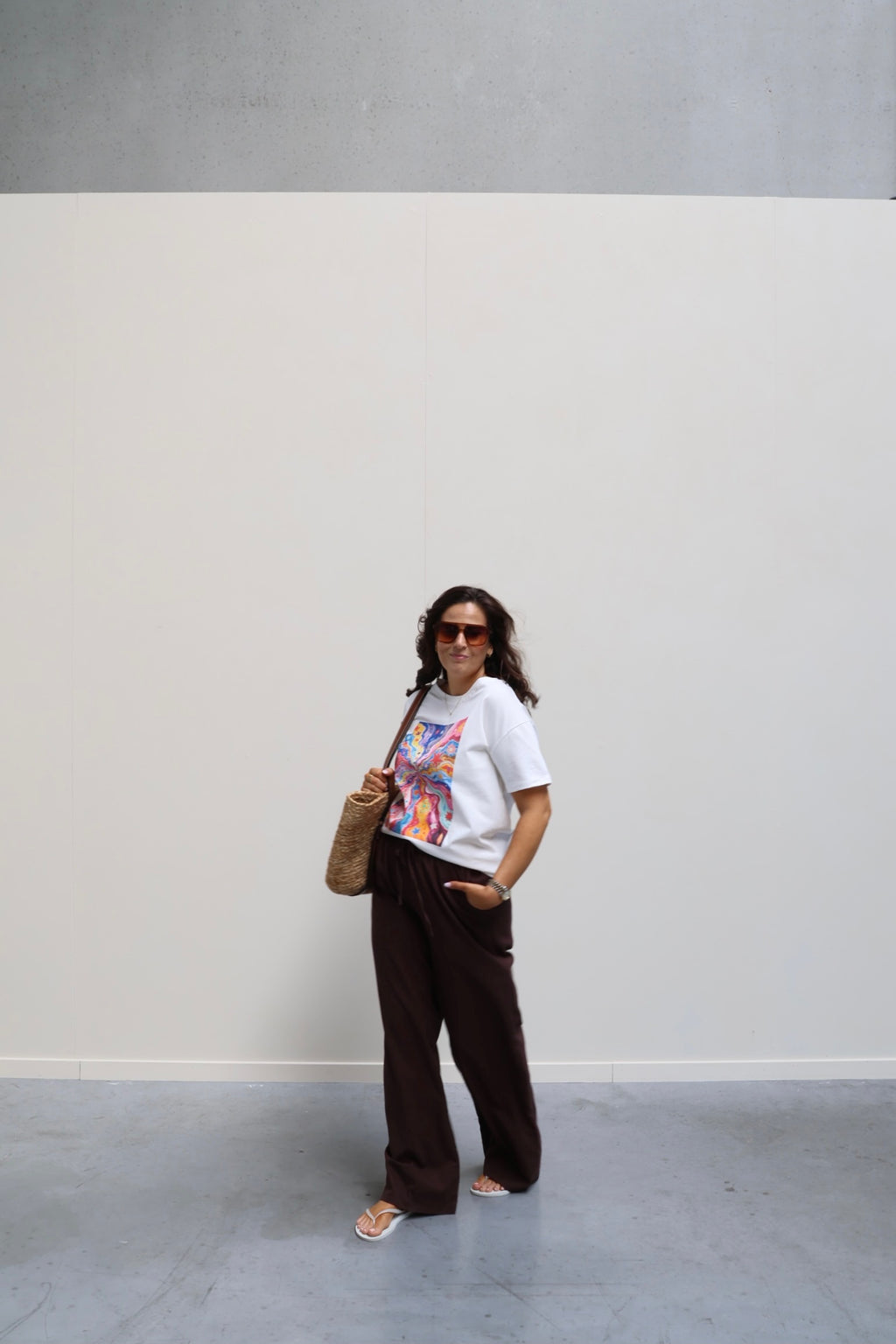 Elodie pantalon bruin