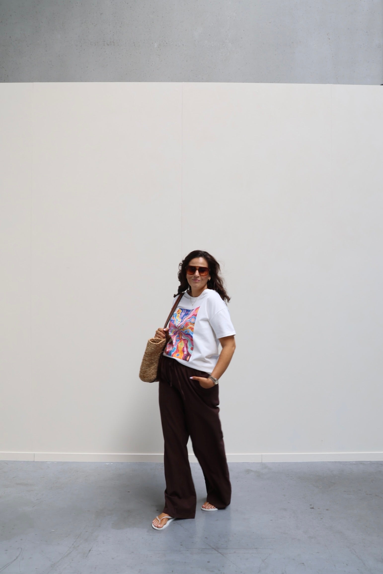 Elodie pantalon bruin