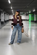 Faye mouwloos vestje bordeaux