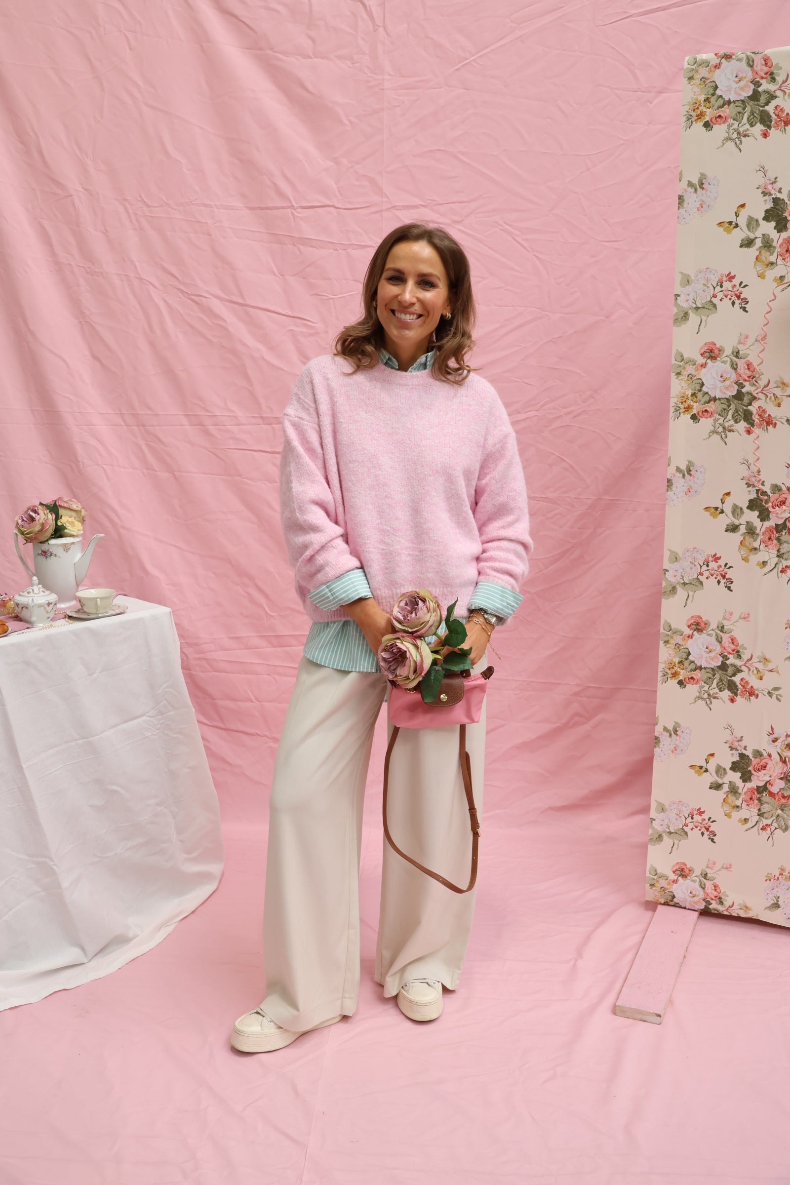 Matilda beige trousers