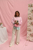 Alfie knit zachtroze