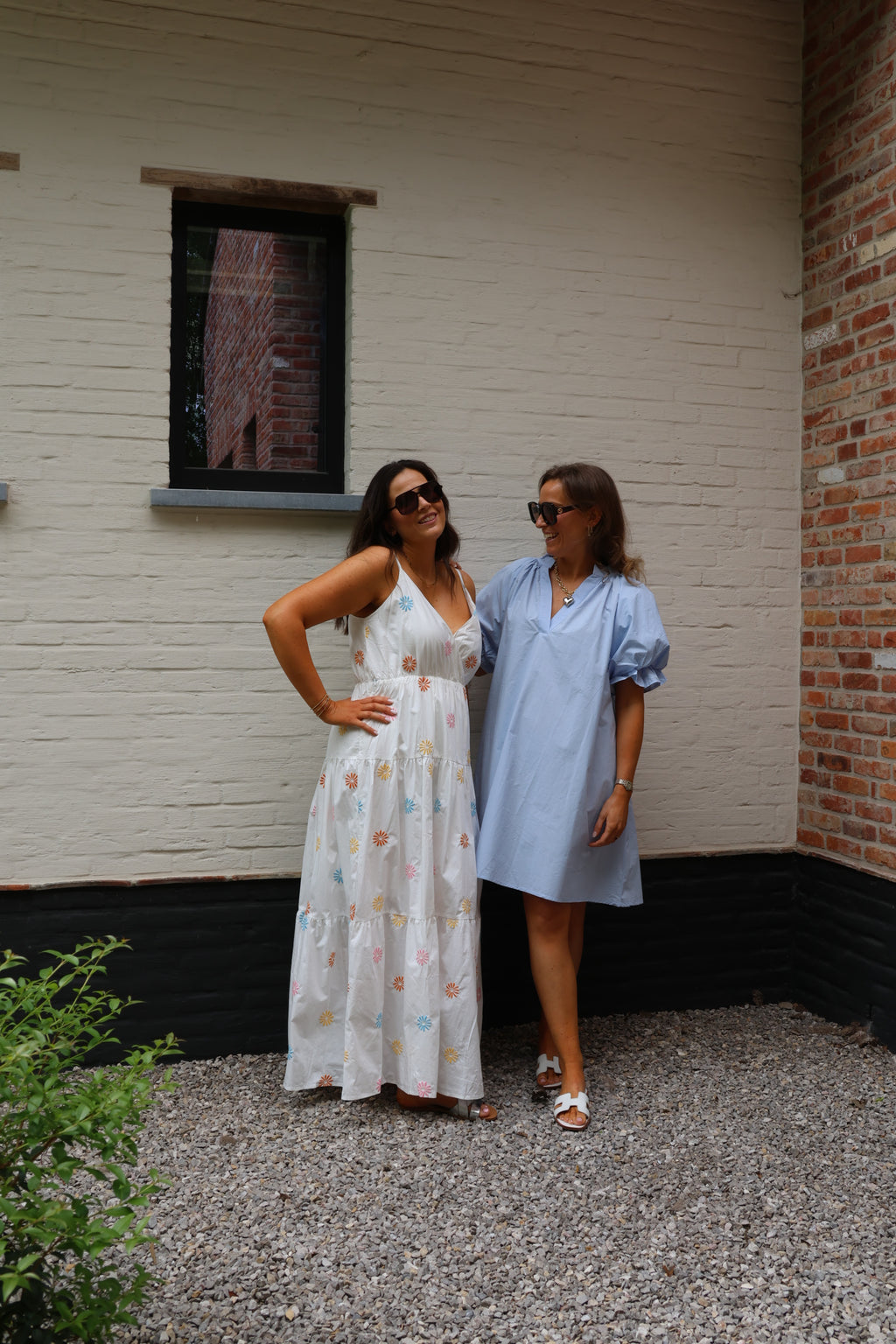 Zita maxi jurk met bloemen
