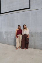 Lena cargo trousers beige