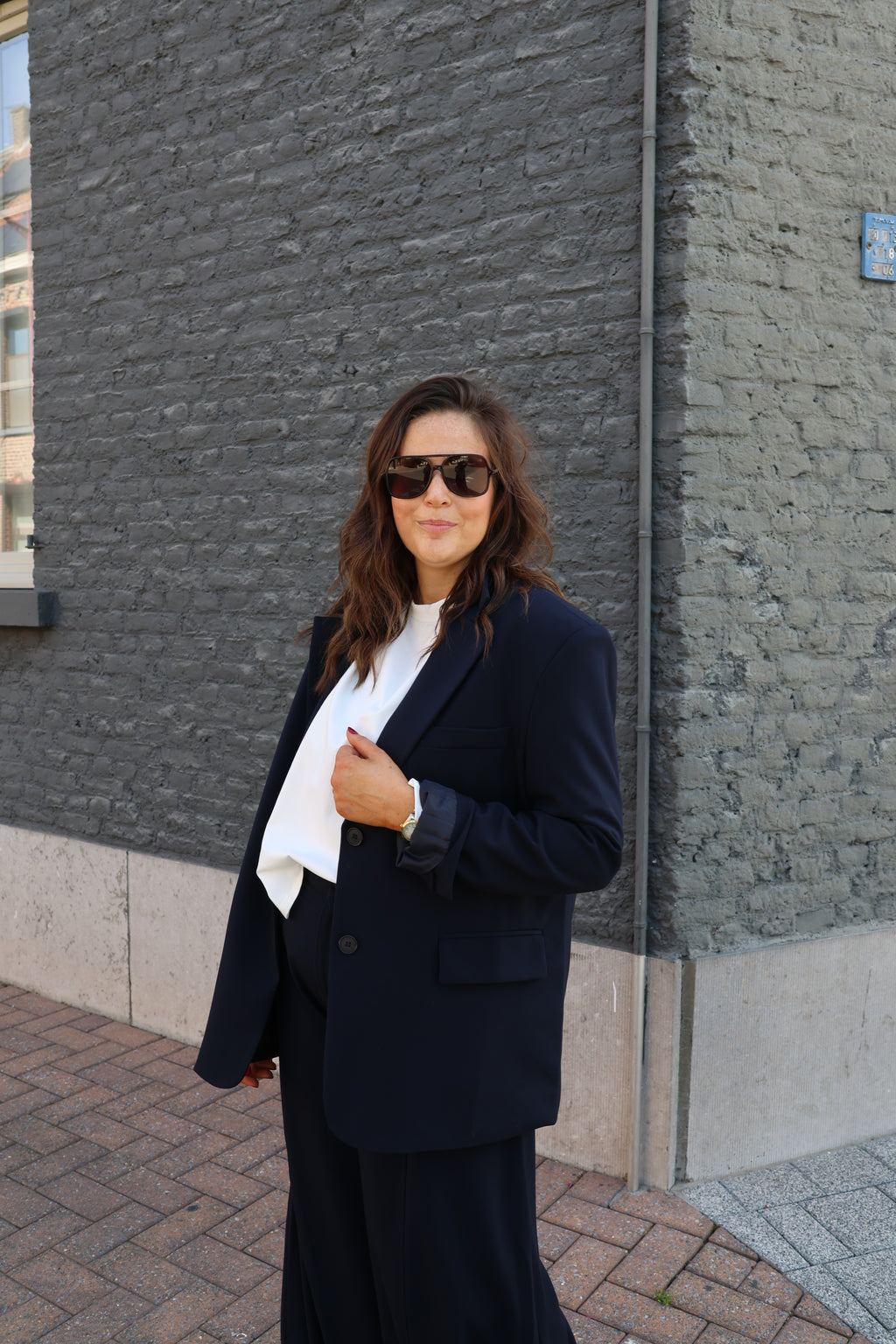 Lune blazer marine