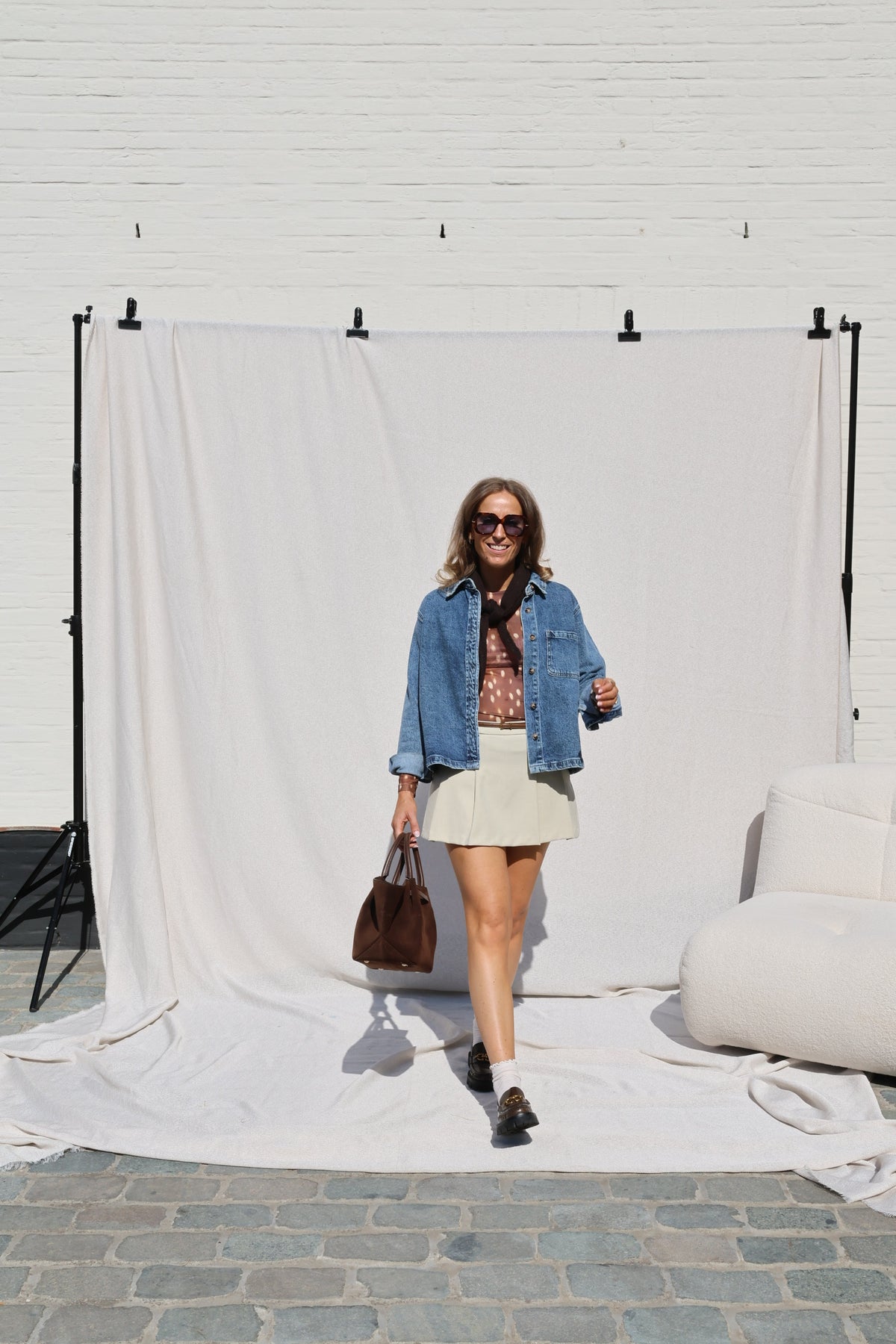 Jolie jeans hemd