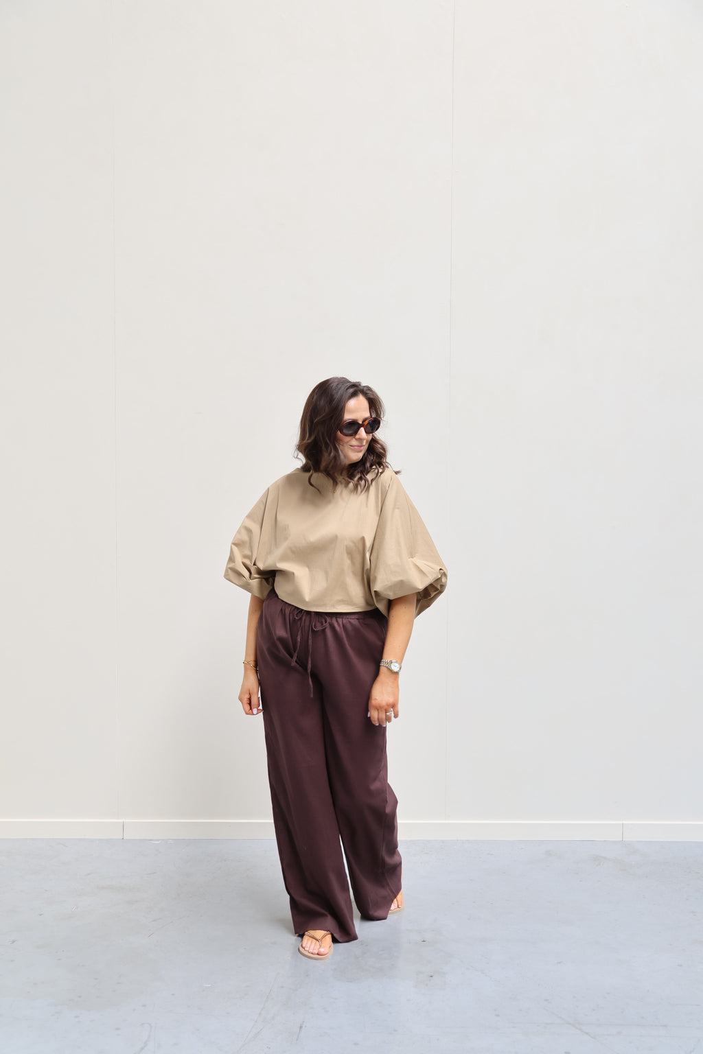 Elodie pantalon bruin