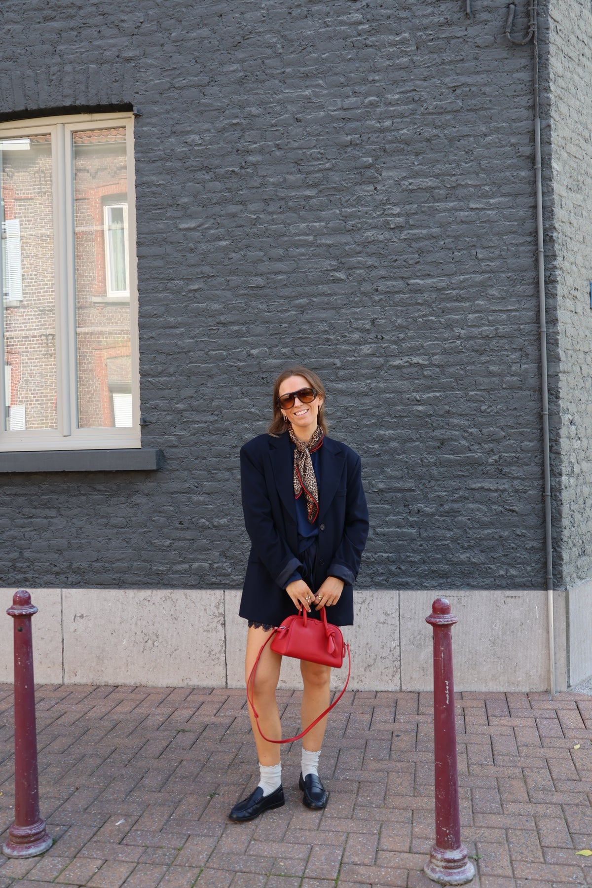 Lune blazer marine