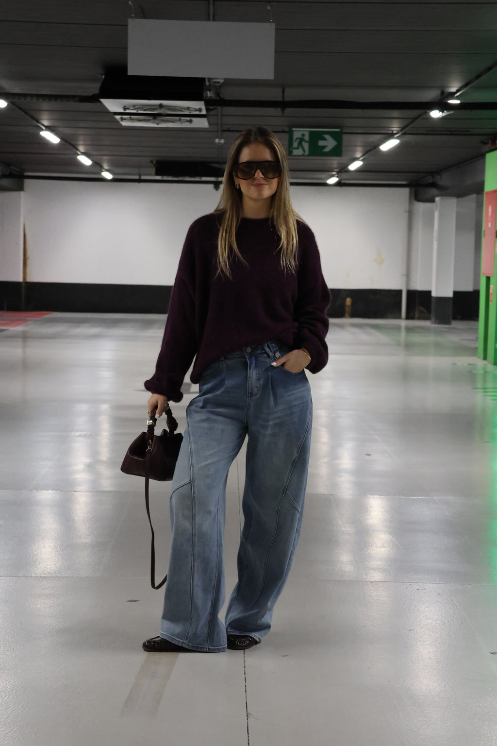 Marrit knit acaï