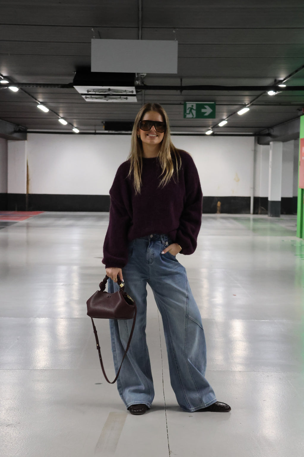 Marrit knit acaï