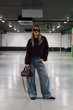 Marrit knit acaï