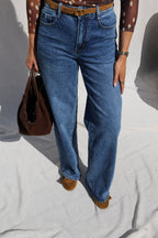 Jolie wide leg jeans dark denim