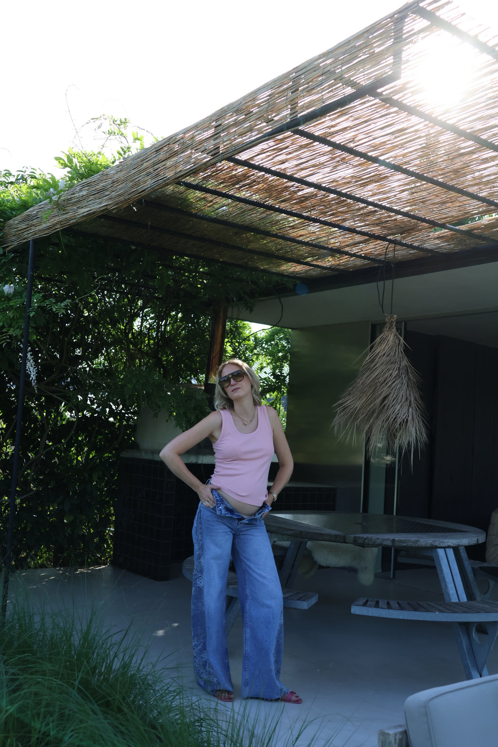 Timeless top roze
