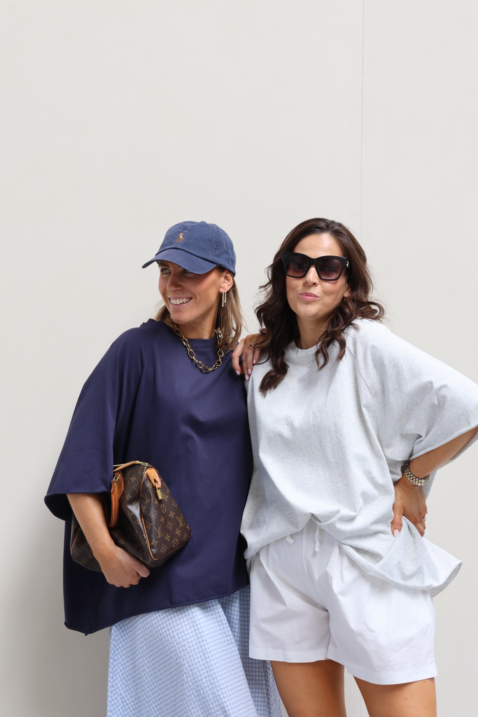 Gulia oversized T-shirt marine