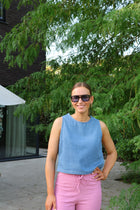 Ida denim top