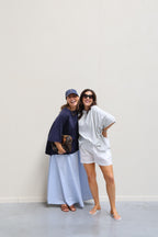 Gulia oversized T-shirt marine