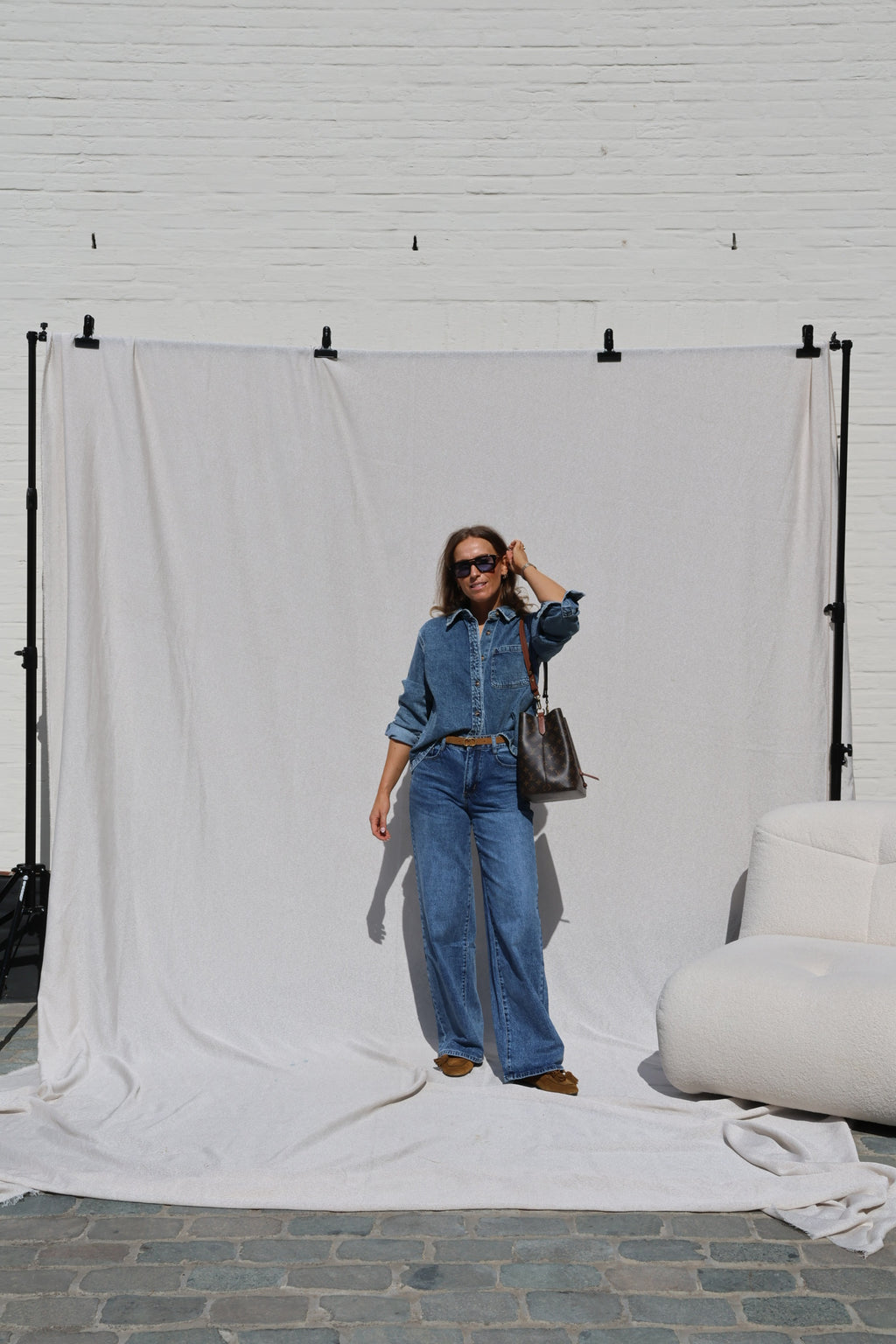 Jolie jeans hemd