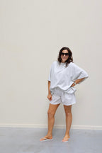Gulia oversized T-shirt grijs