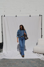 Jolie wide leg jeans dark denim
