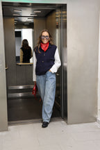 Farah balloon jeans light denim