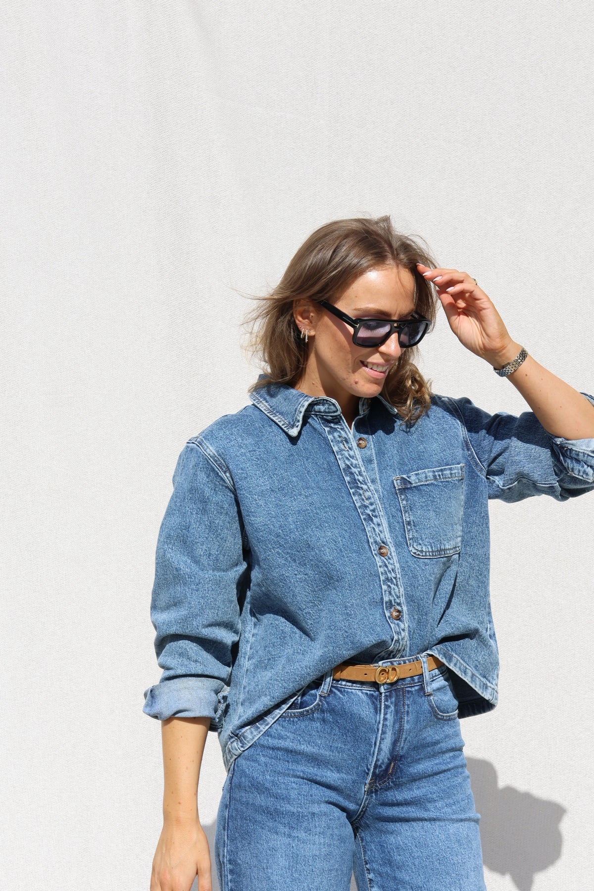 Jolie jeans hemd