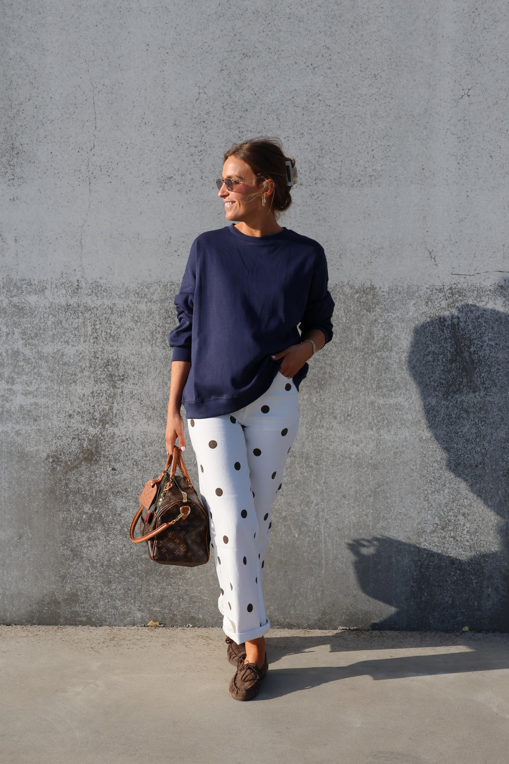 Taube polka dot jeans