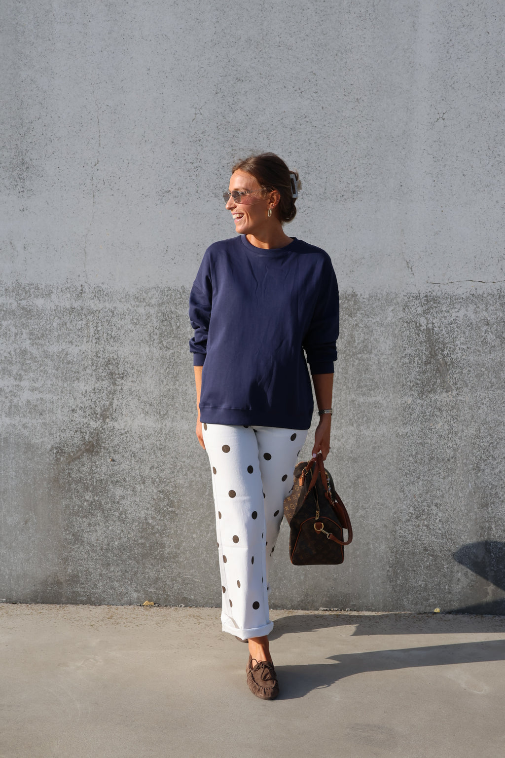 Taube polka dot jeans