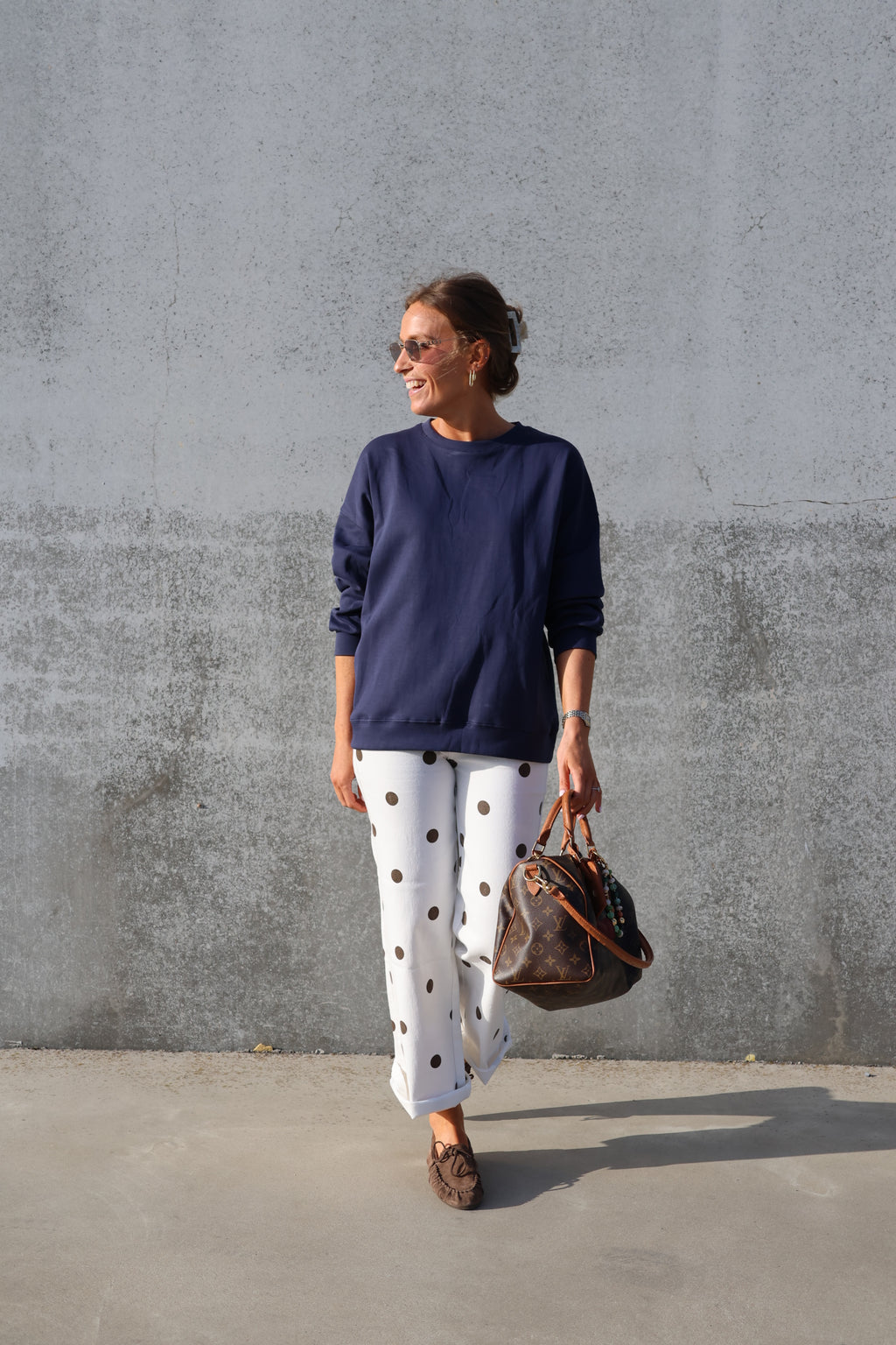 Taube polka dot jeans