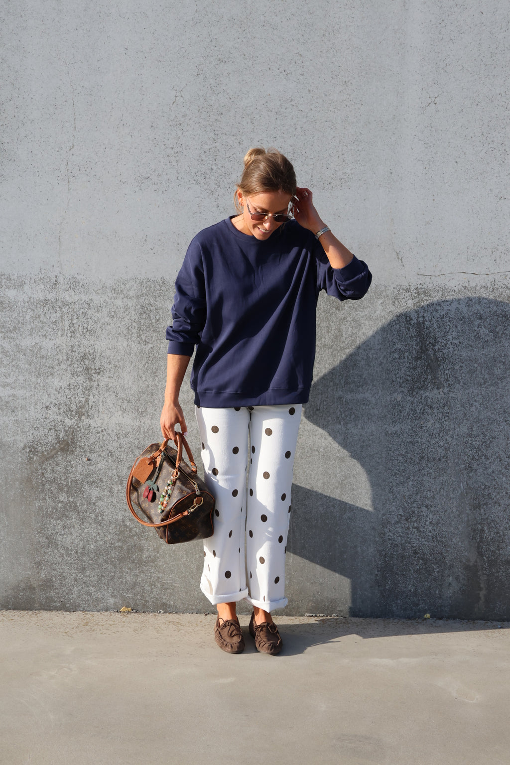 Taube polka dot jeans