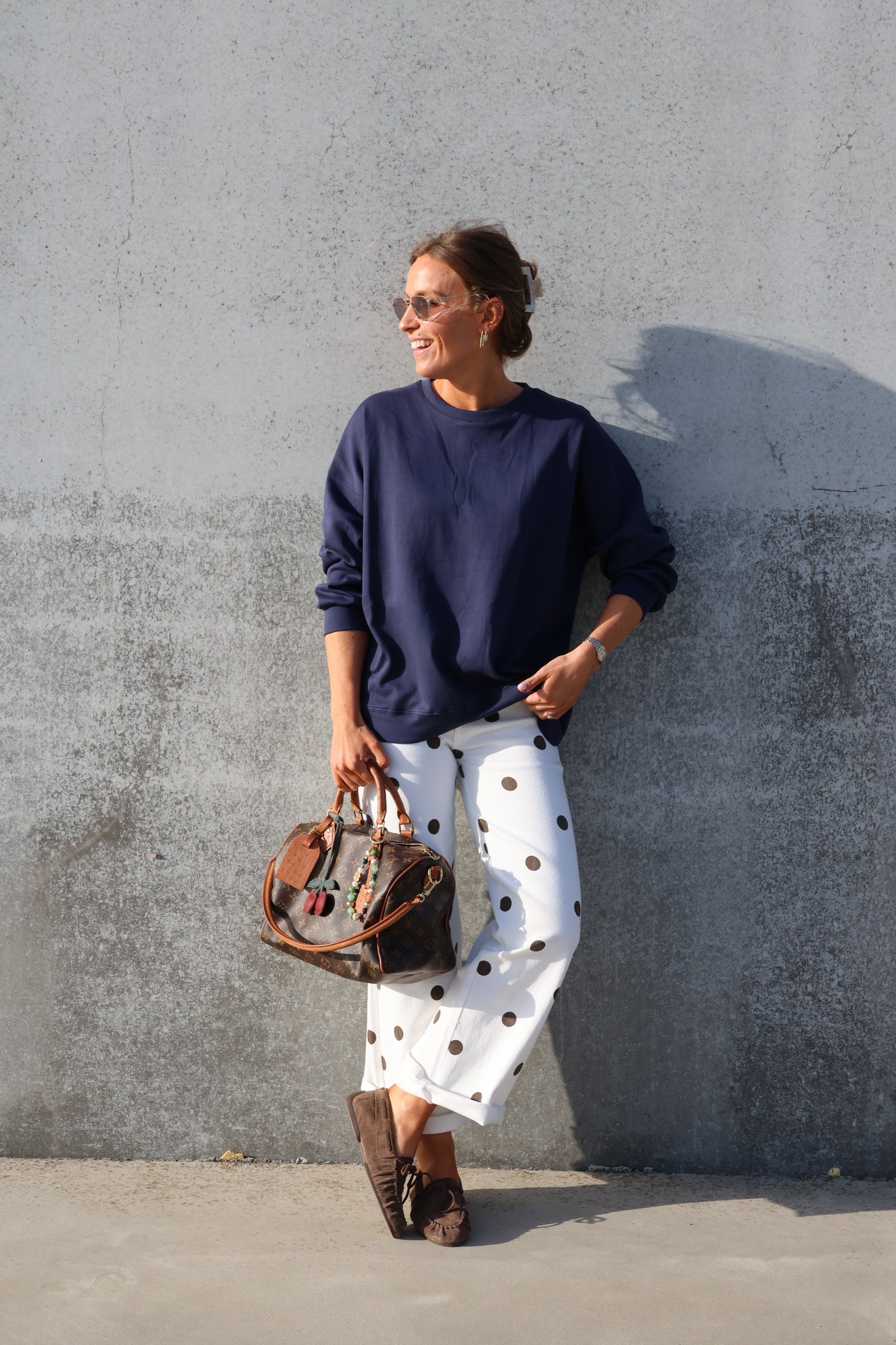 Taube polka dot jeans