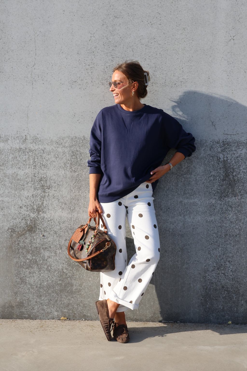 Taube polka dot jeans