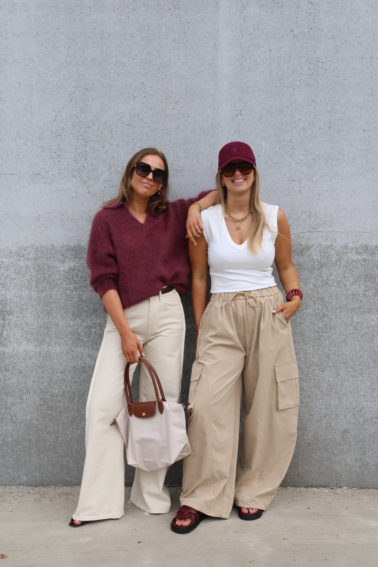 Lena cargo trousers beige