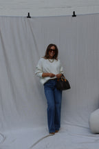 Jolie wide leg jeans dark denim