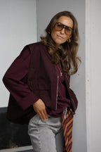 Annabel oversized longsleeve acaï
