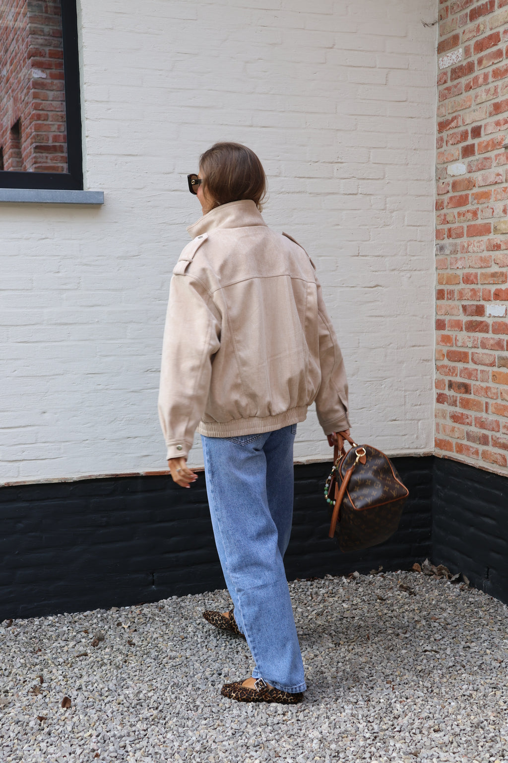 Florentine suède jasje beige