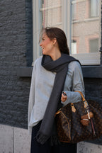 Annabel oversized longsleeve grijs