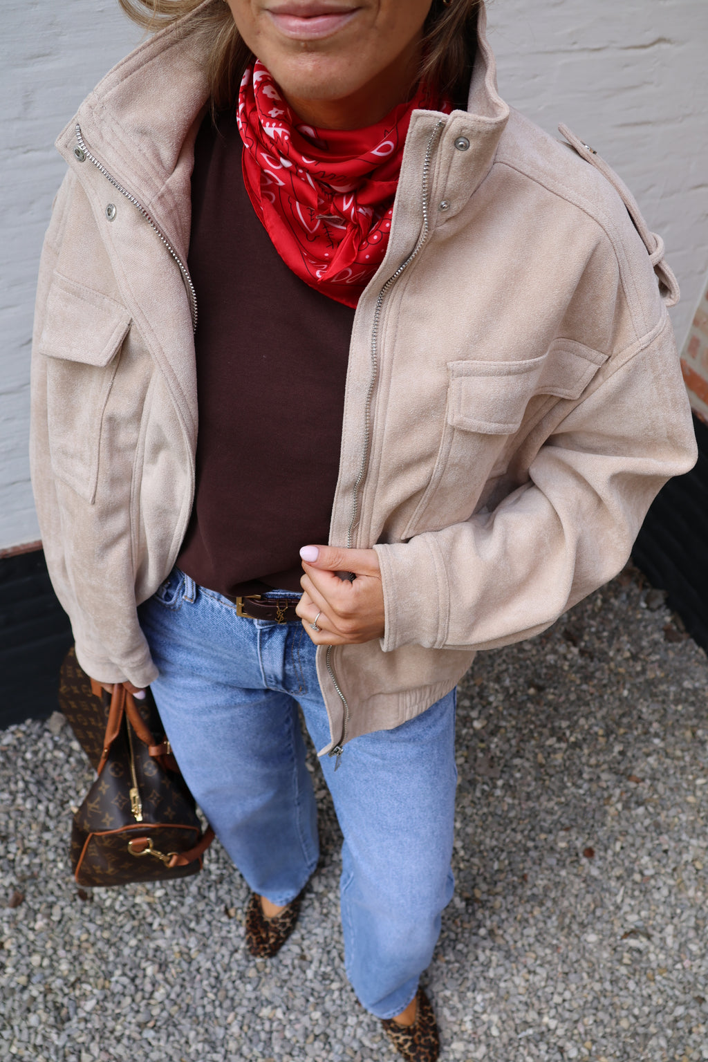 Marie musthave T-shirt bruin