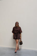 Lize short bruin