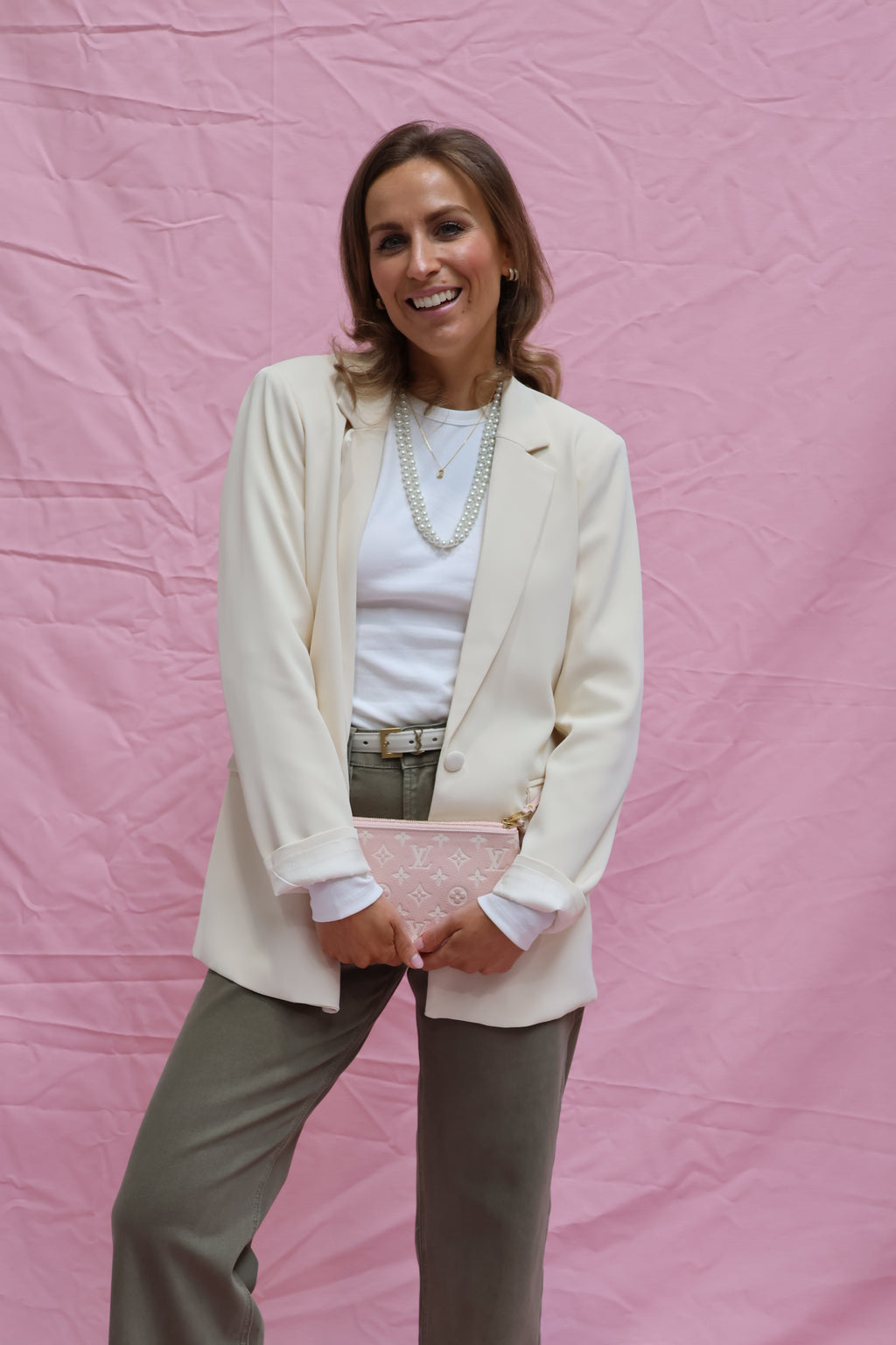 Blair longsleeve white