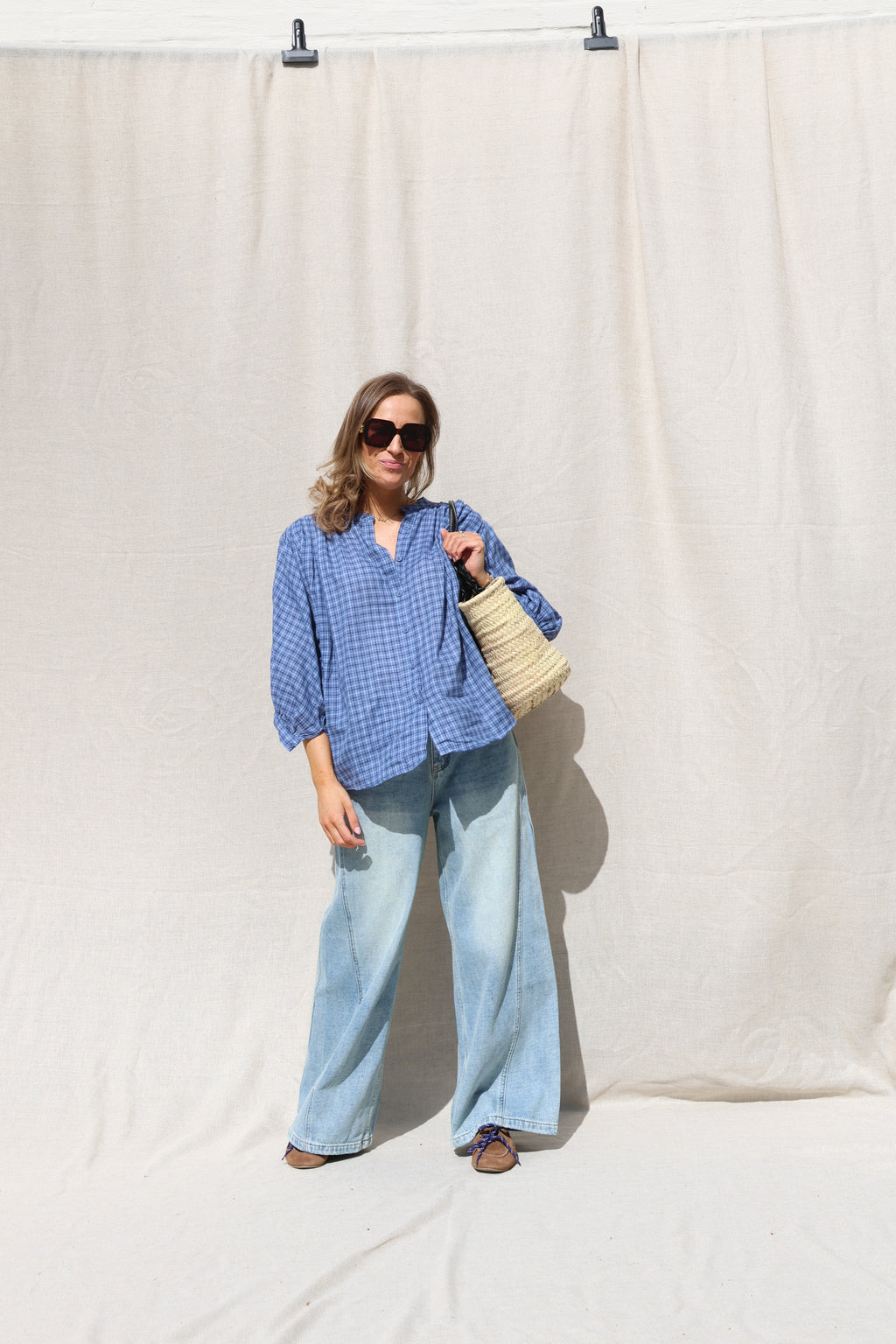 Blake wide leg jeans